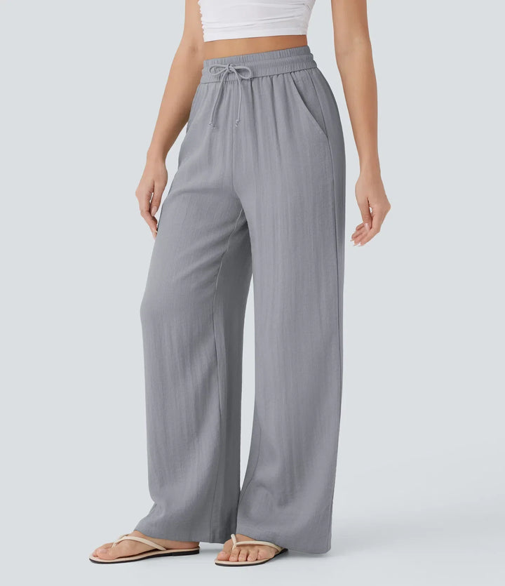 Lisa | Pantalon en Lin Confortable et Aéré avec Jambes Élégantes | 1+1 Gratuit