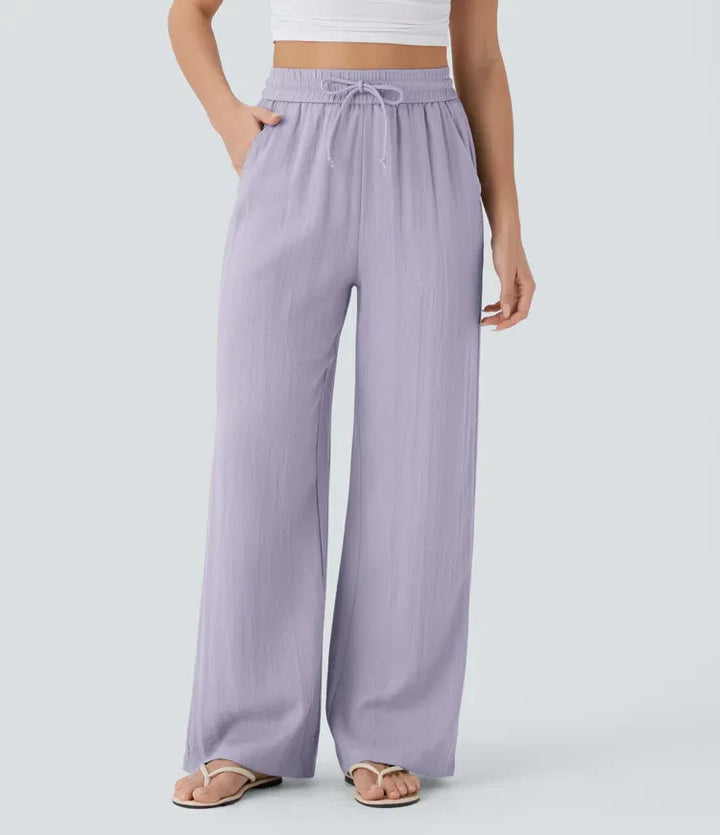 Lisa | Pantalon en Lin Confortable et Aéré avec Jambes Élégantes | 1+1 Gratuit