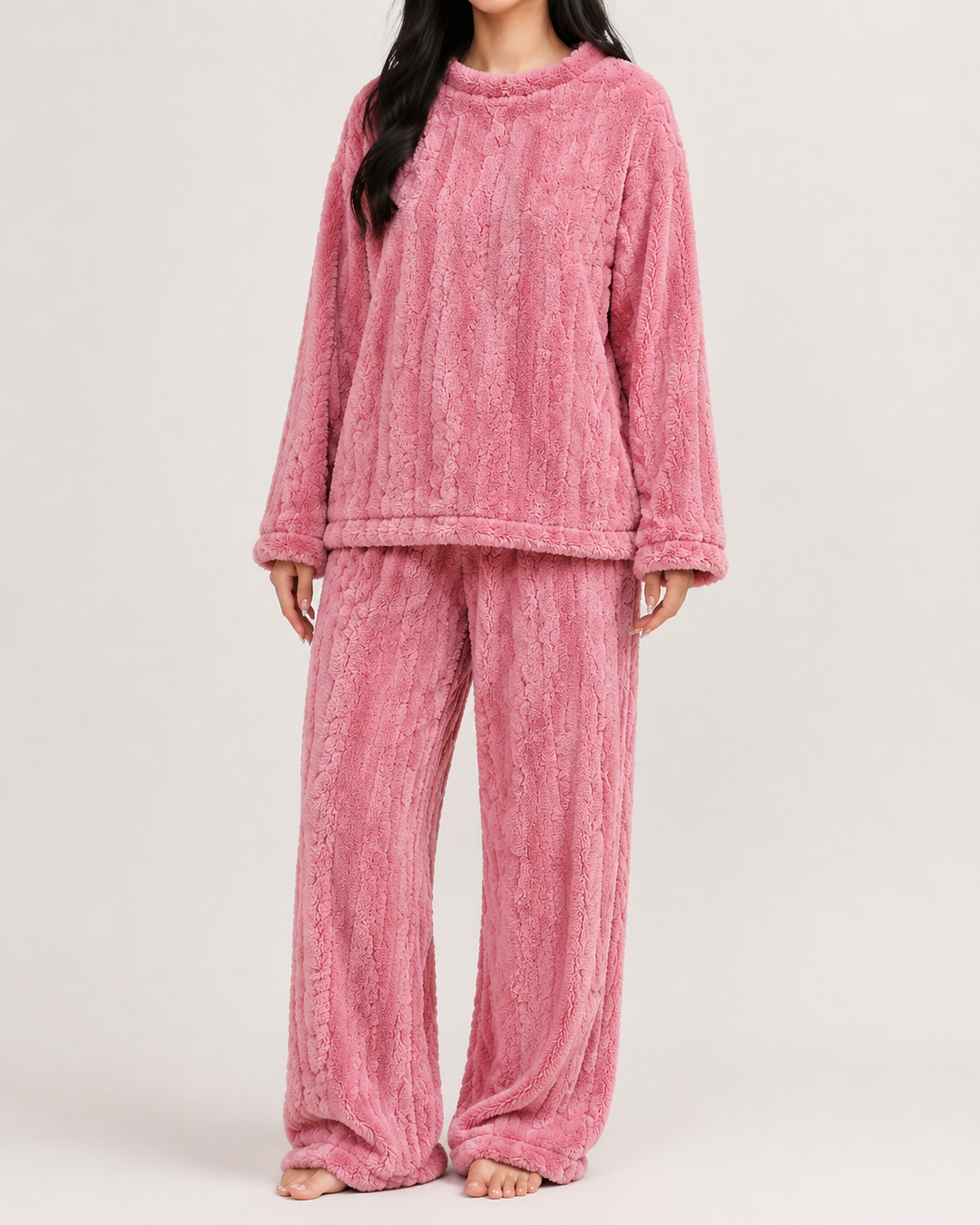 Ensemble Pyjama Femme 2 Pièces Manches Longues Coupe Confort – Ombline