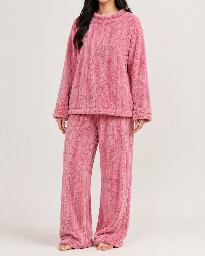 Ensemble Pyjama Femme 2 Pièces Manches Longues Coupe Confort – Ombline