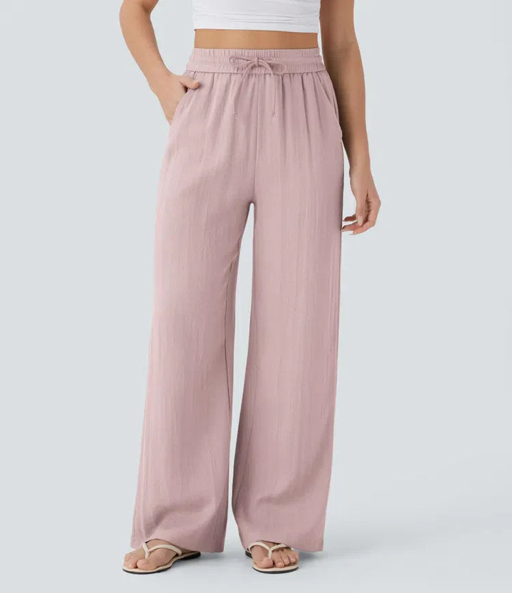 Lisa | Pantalon en Lin Confortable et Aéré avec Jambes Élégantes | 1+1 Gratuit
