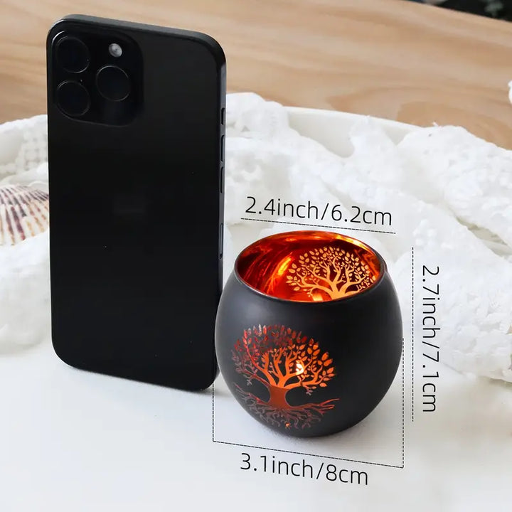 GlowRoot - Support de bougie Arbre de Vie