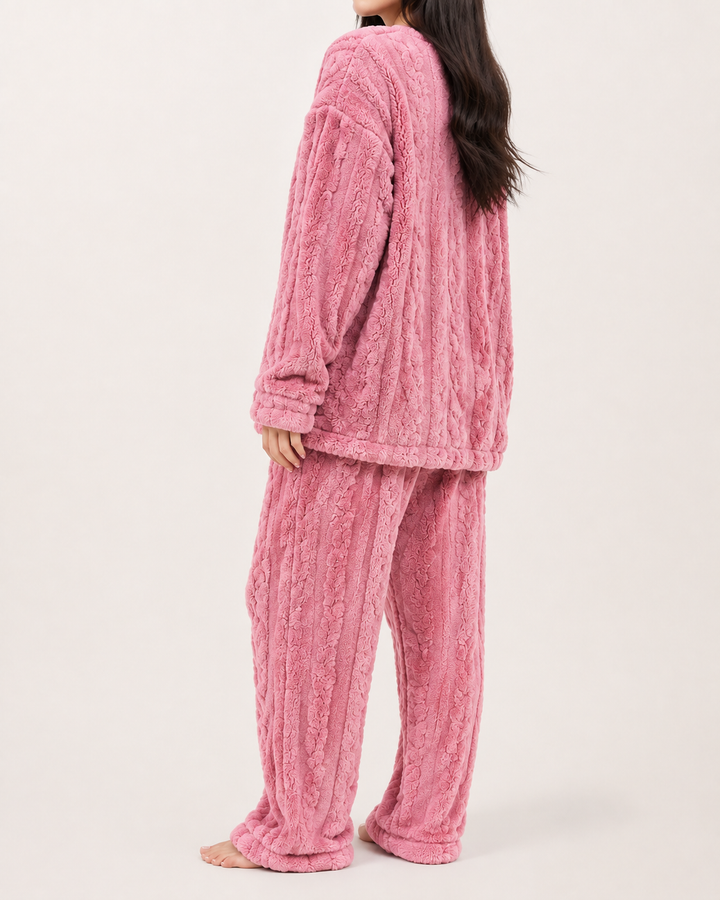 Ensemble Pyjama Femme 2 Pièces Manches Longues Coupe Confort – Ombline