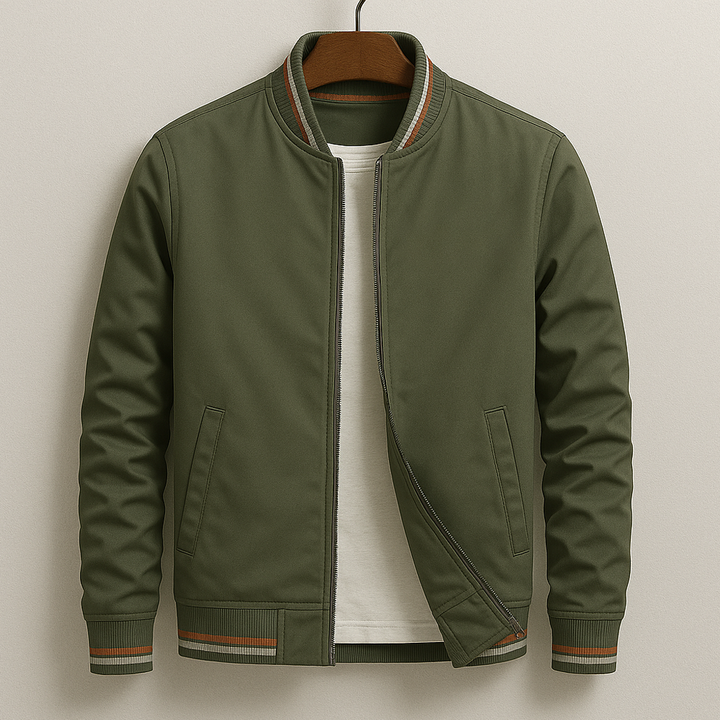 Leidsch™ | Veste bomber élégante avec rayures