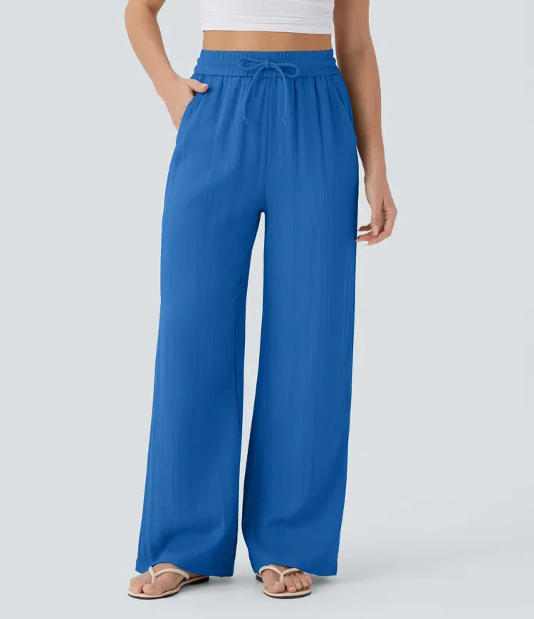 Lisa | Pantalon en Lin Confortable et Aéré avec Jambes Élégantes | 1+1 Gratuit