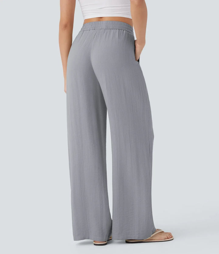 Lisa | Pantalon en Lin Confortable et Aéré avec Jambes Élégantes | 1+1 Gratuit