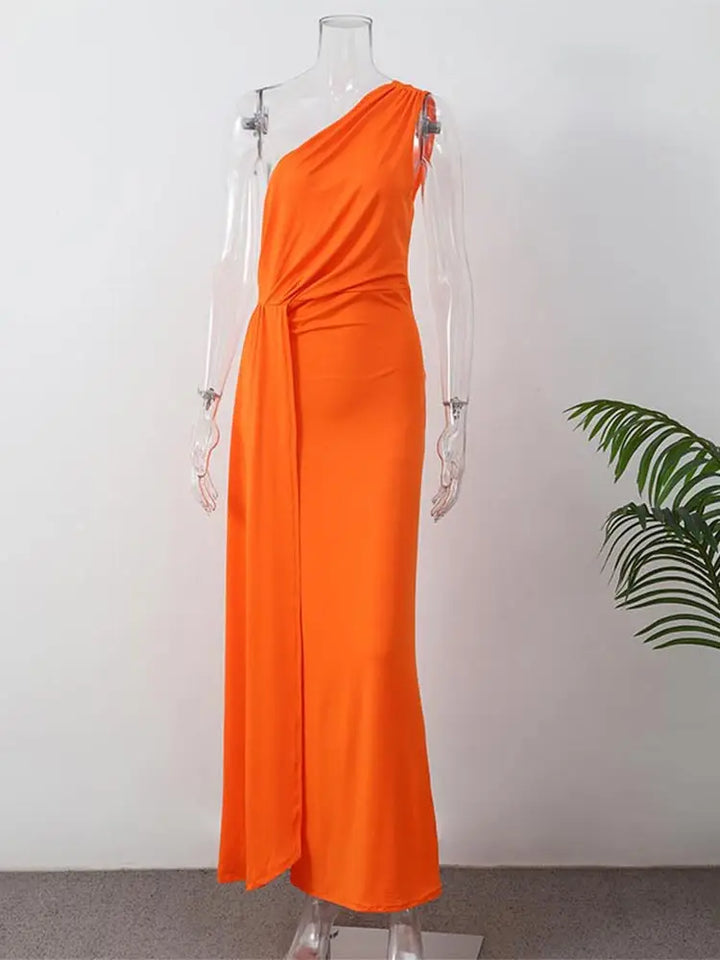Lia™ | Asymmetrische Maxi Jurk