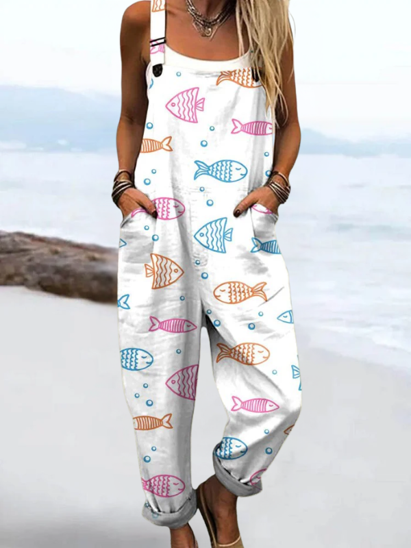 NOVA | SALOPETTE PATCHWORK FLORAL