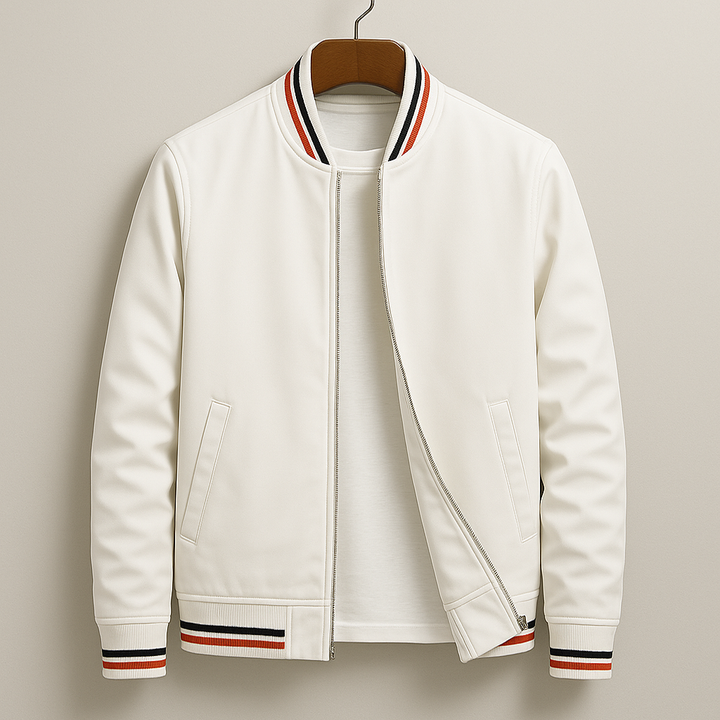 Leidsch™ | Veste bomber élégante avec rayures