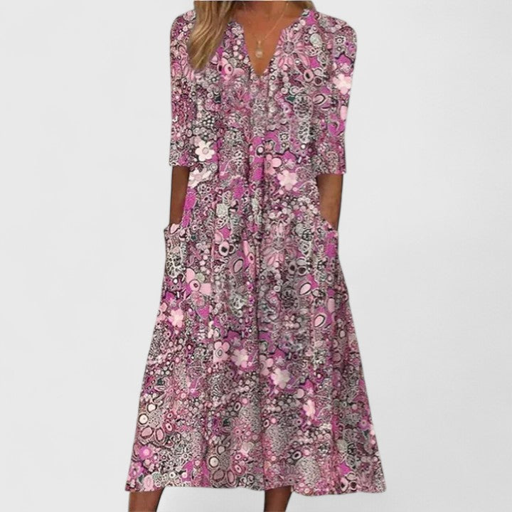 Queenie | Robe d'été Élégante
