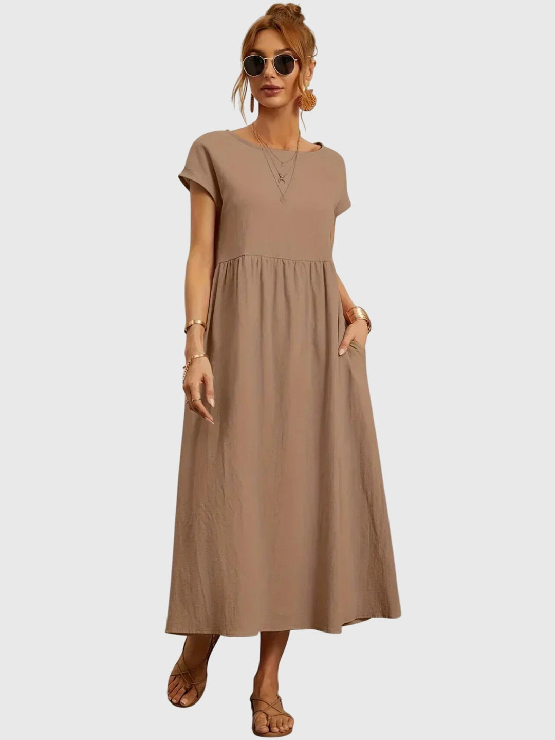 Giselle™ - Robe Décontractée avec Poches