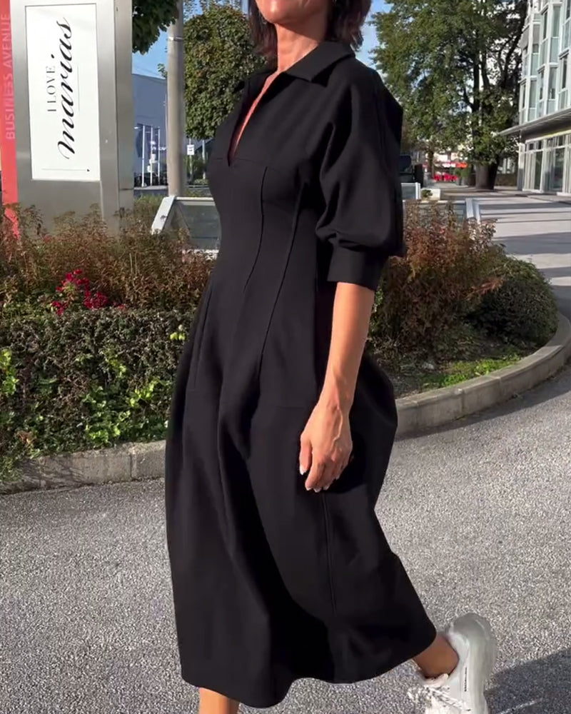 Karolin | Confortable Robe Longue