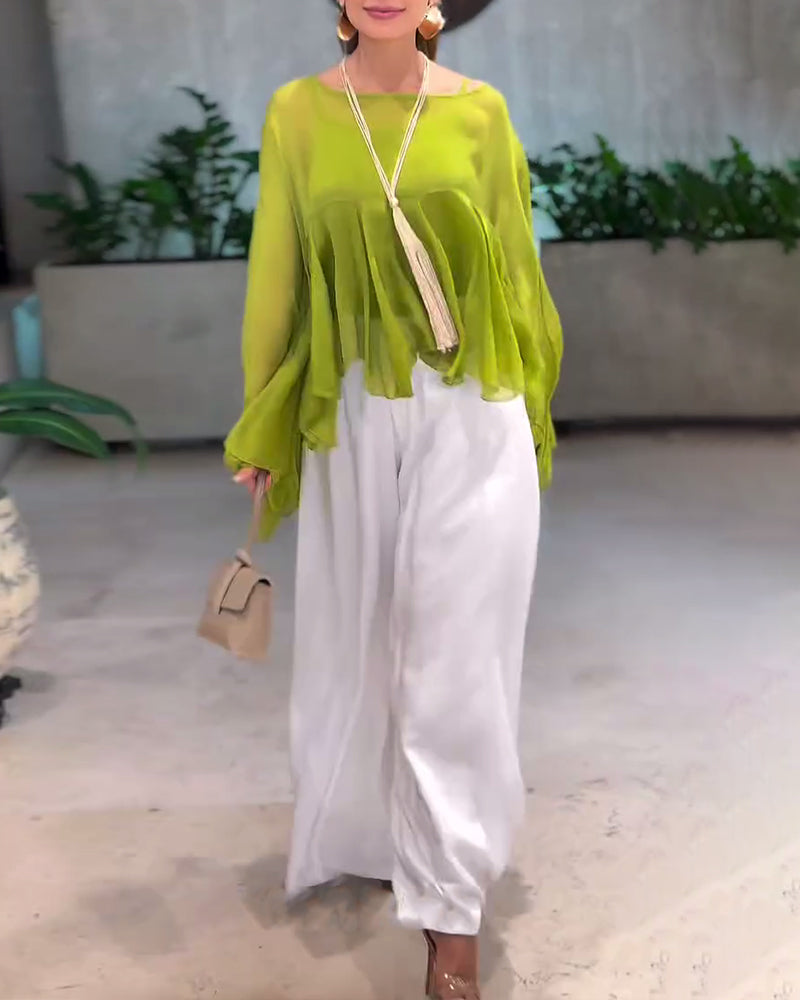 Élégante Blouse Unie
