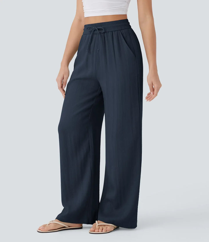Lisa | Pantalon en Lin Confortable et Aéré avec Jambes Élégantes | 1+1 Gratuit