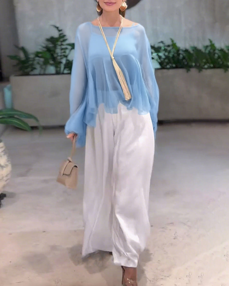 Élégante Blouse Unie