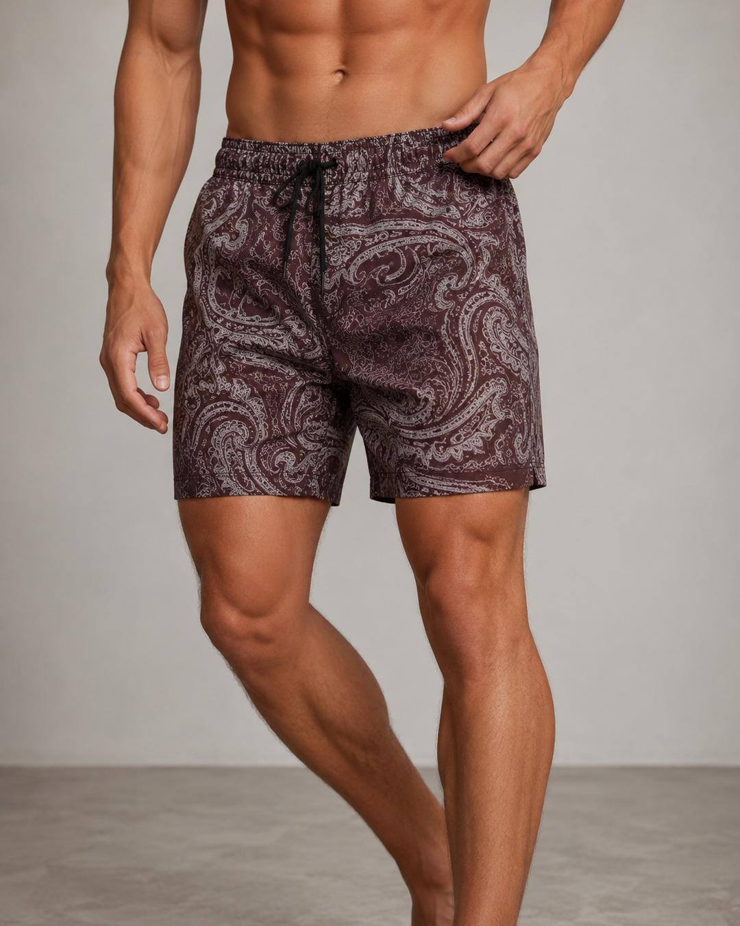 Short de bain homme coupe décontractée à séchage rapide