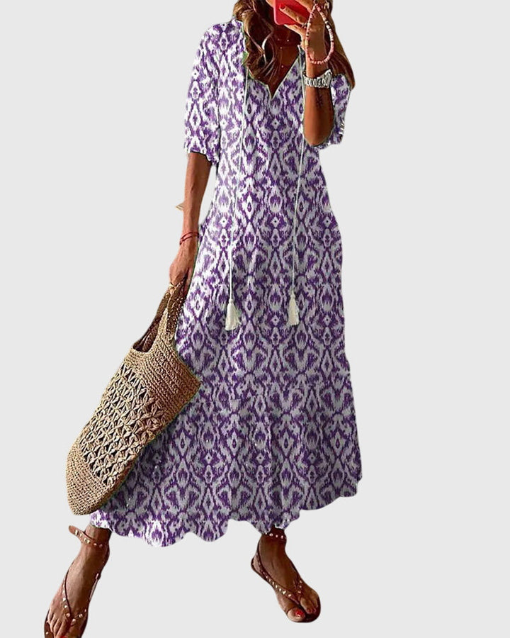 Amalia™ | Robe d'été Boho Vintage