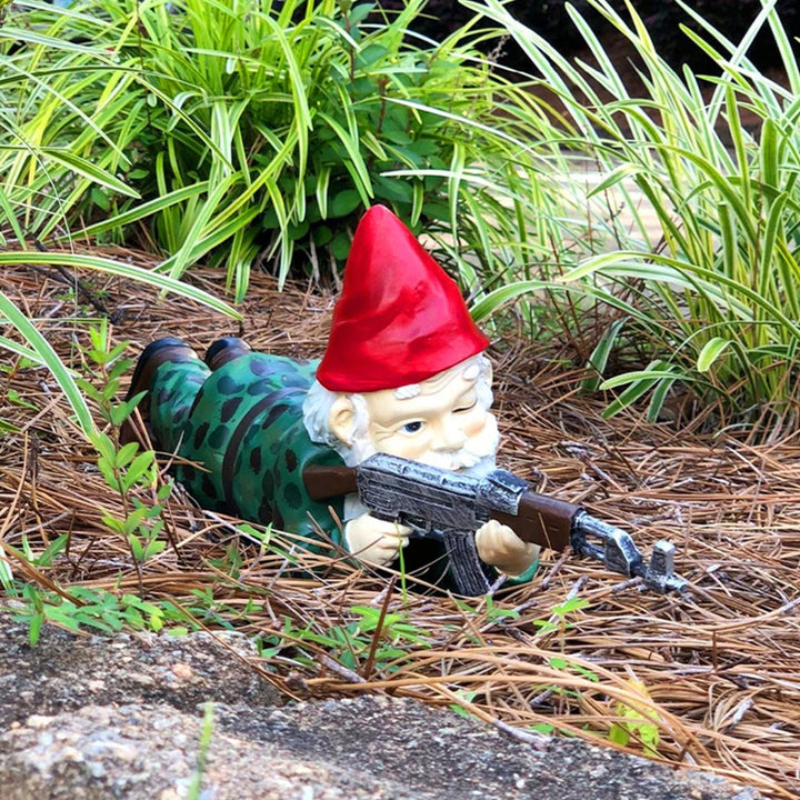 Gnomes de jardin gardiens
