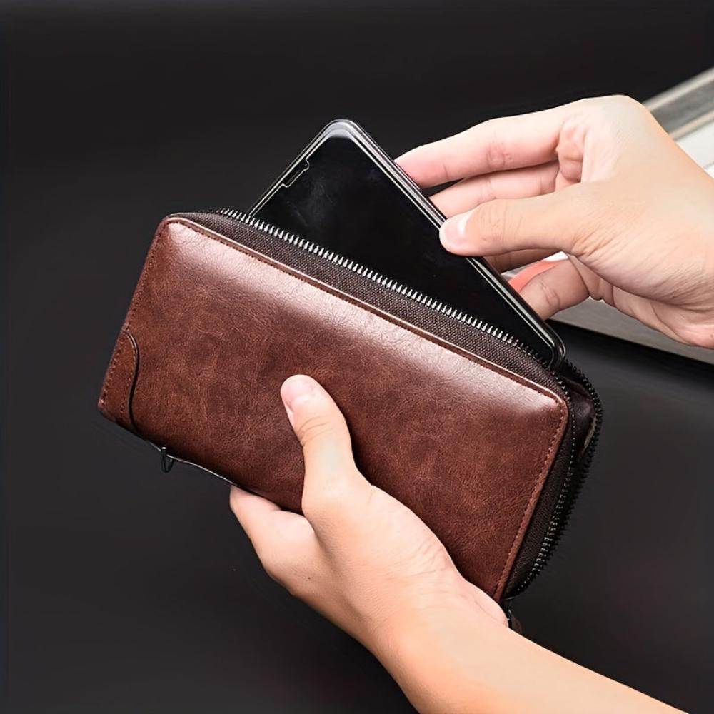 Porte-monnaie RFID Zip Holden | Dernier jour de 80% de réduction !