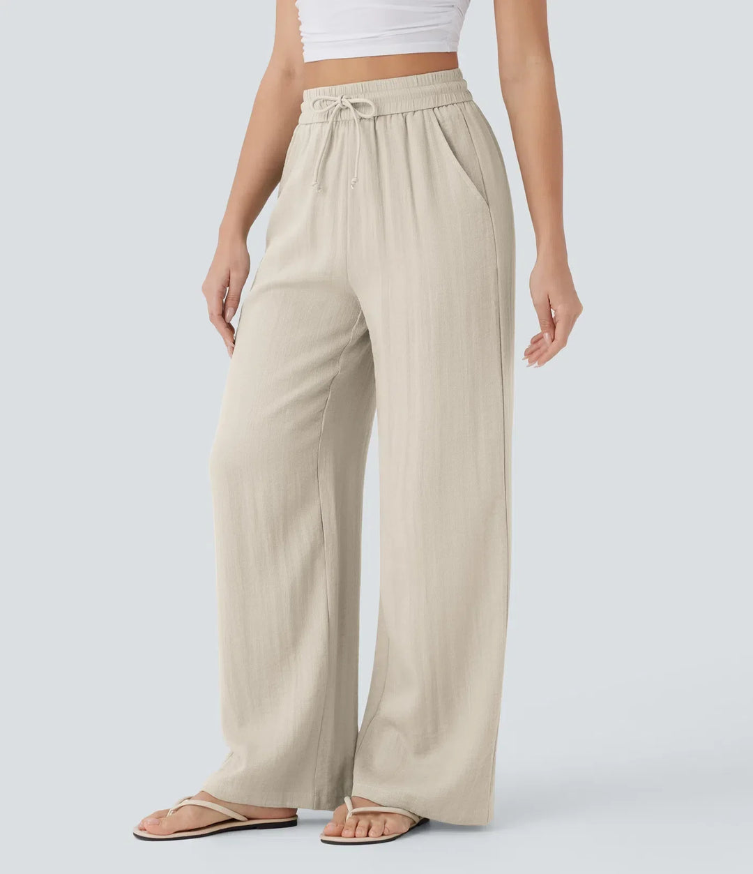 Lisa | Pantalon en Lin Confortable et Aéré avec Jambes Élégantes | 1+1 Gratuit