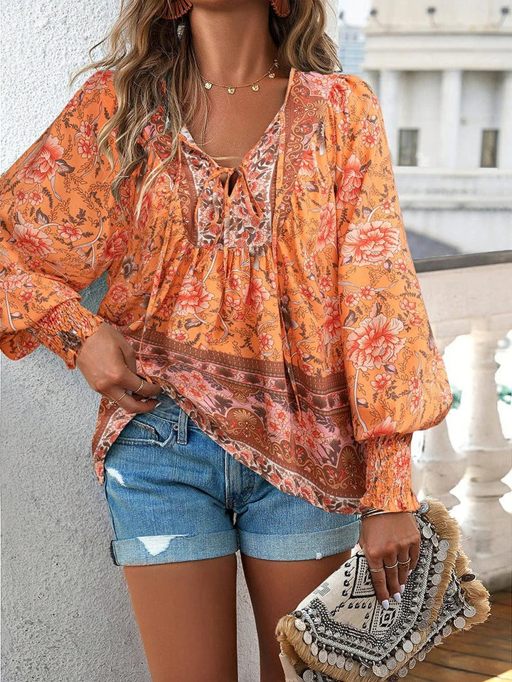 Helena™ | Haut Floral d'Été