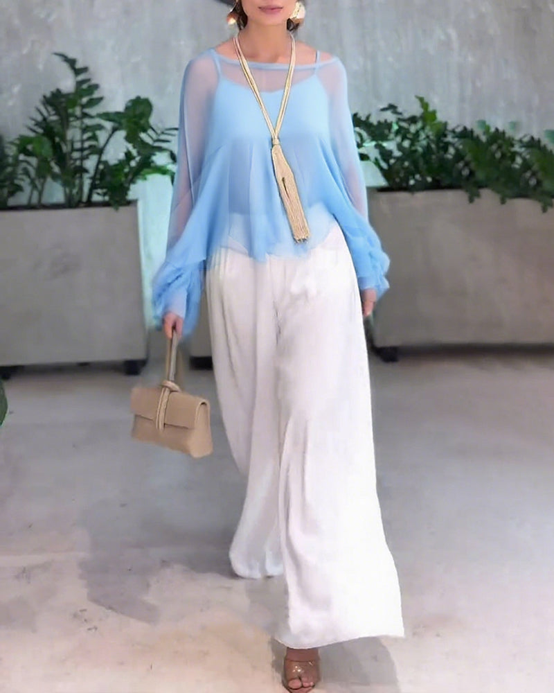 Élégante Blouse Unie