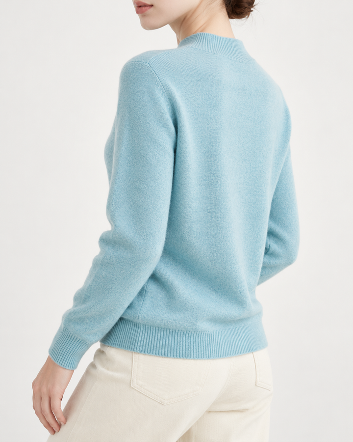 Pull Femme Col Rond Maille Douce Coupe Ample – Carine