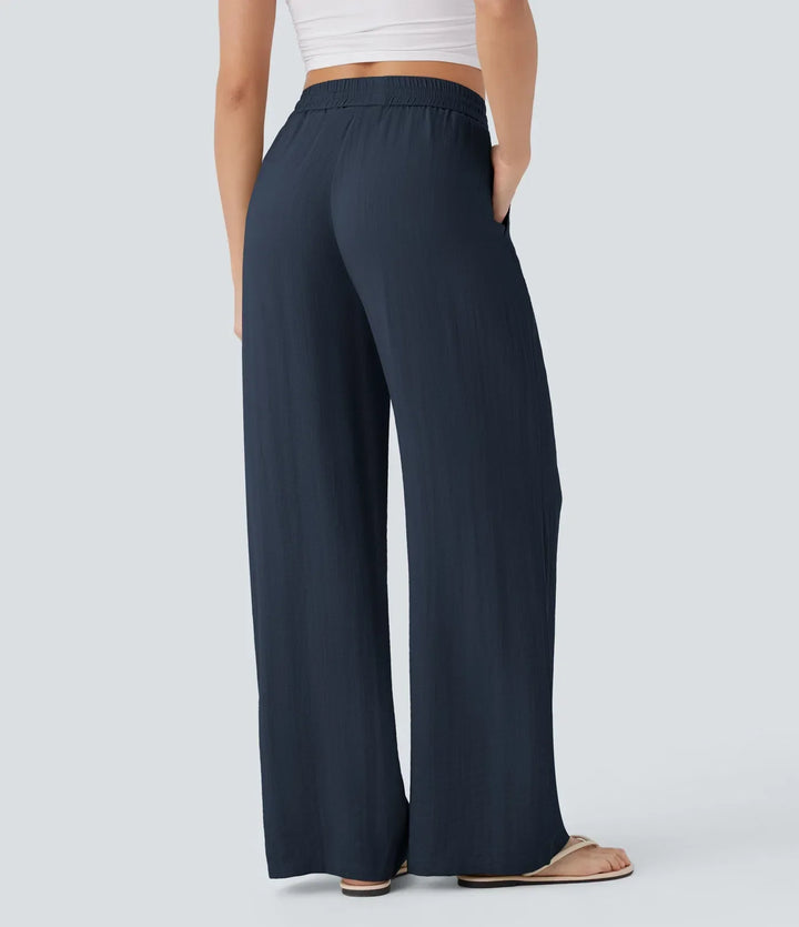 Lisa | Pantalon en Lin Confortable et Aéré avec Jambes Élégantes | 1+1 Gratuit