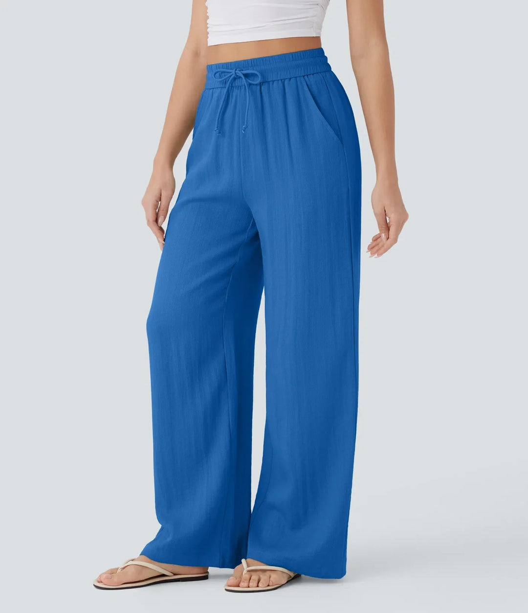 Lisa | Pantalon en Lin Confortable et Aéré avec Jambes Élégantes | 1+1 Gratuit