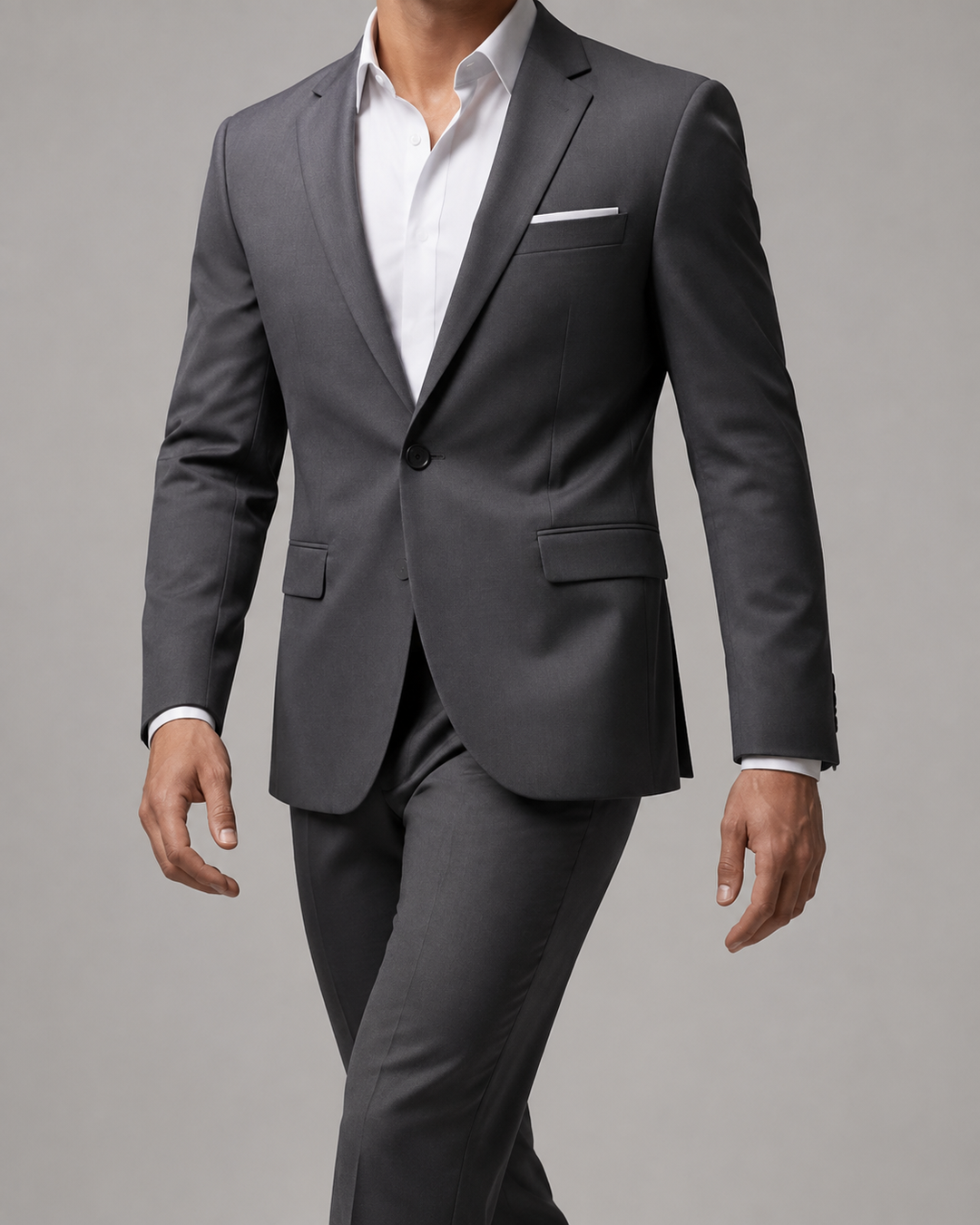 Blazer homme coupe ajustée fermeture boutonnée mariage cérémonie