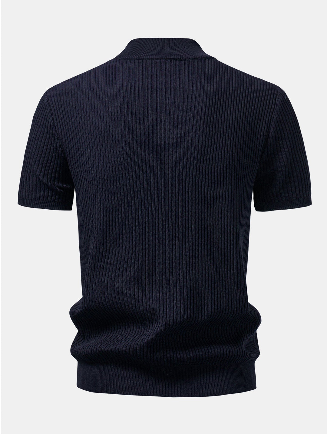 Pull Col Roulé Ridé - T-shirt Tricoté