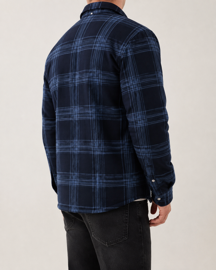 Veste Homme Doublée Chaude Capuche Fermeture Zippée – Nathanaël