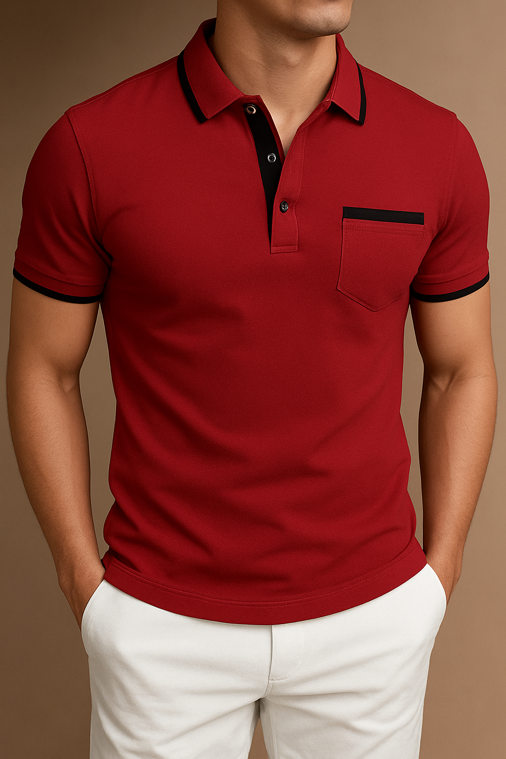 Adrian – Polo classique pour homme 5