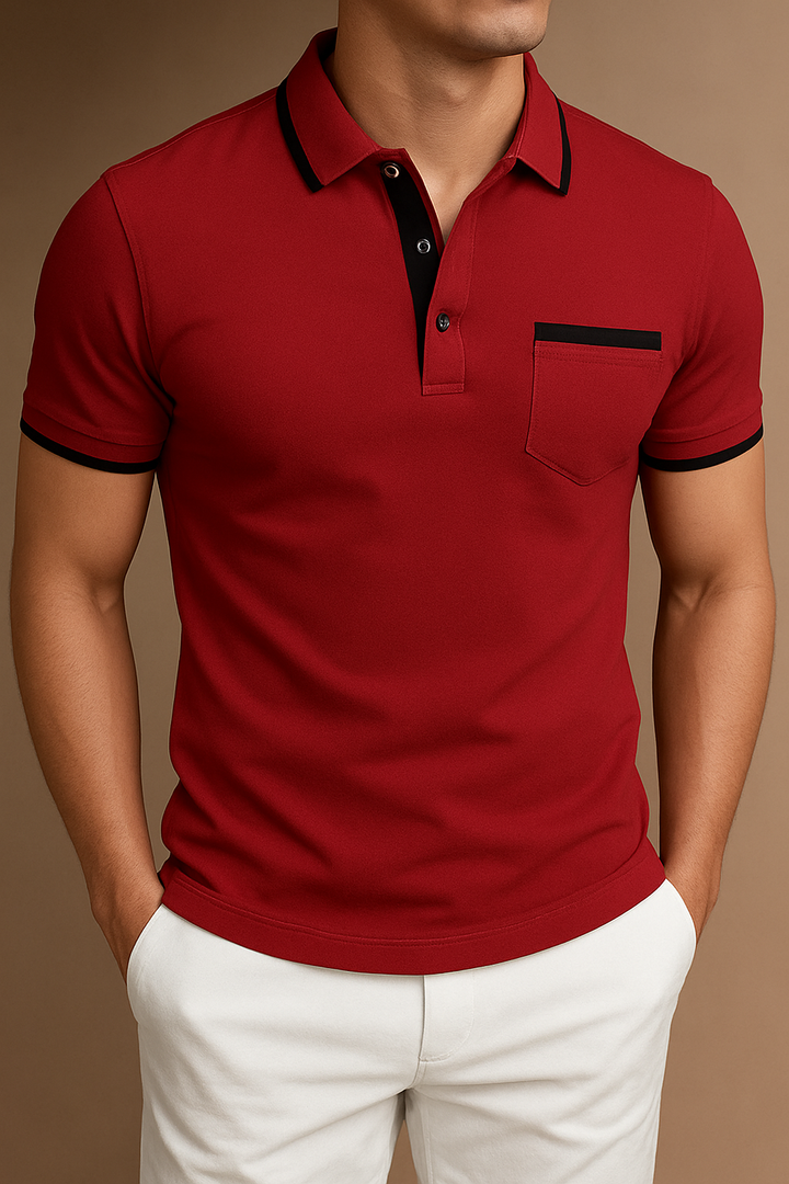 Adrian – Polo classique pour homme 5