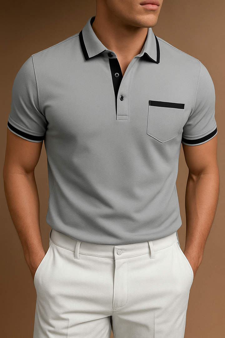 Adrian – Polo classique pour homme 6