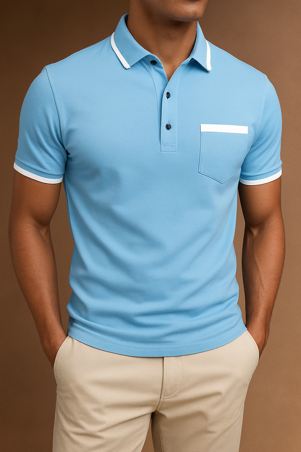 Adrian – Polo classique pour homme 7