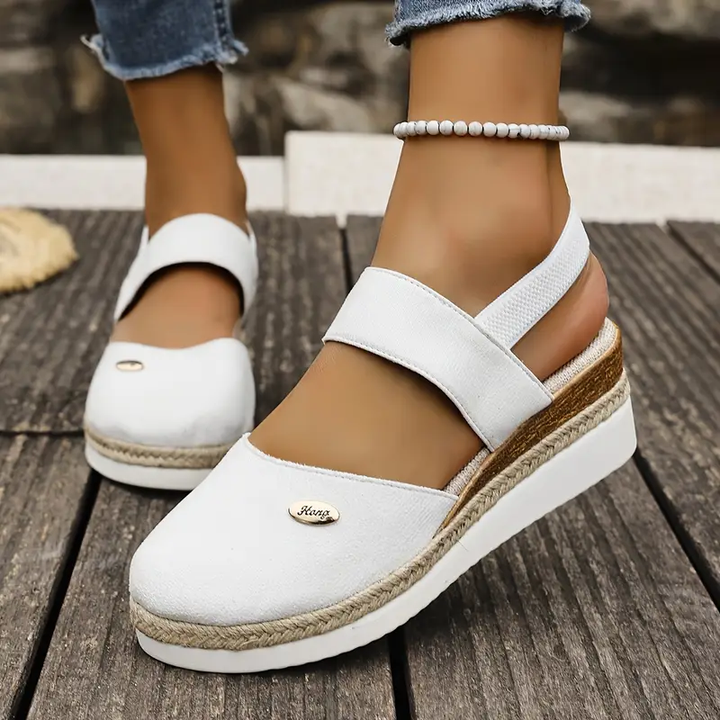 Noora™ | Antonia - Sandales Orthopédiques avec Plateforme, Ventilées et Décontractées