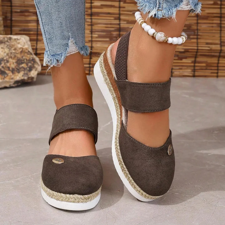 Noora™ | Antonia - Sandales Orthopédiques avec Plateforme, Ventilées et Décontractées