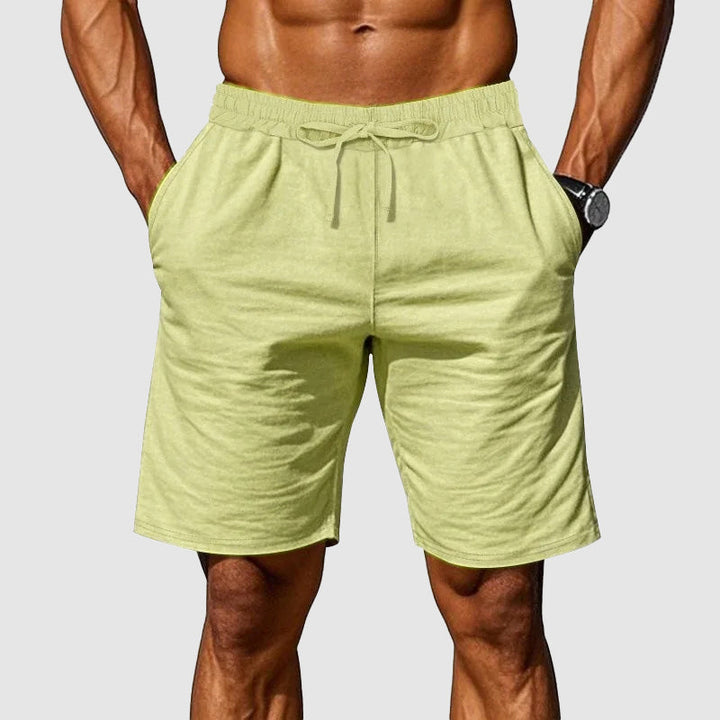 Austin - Short en coton respirant à taille élastique pour homme 0