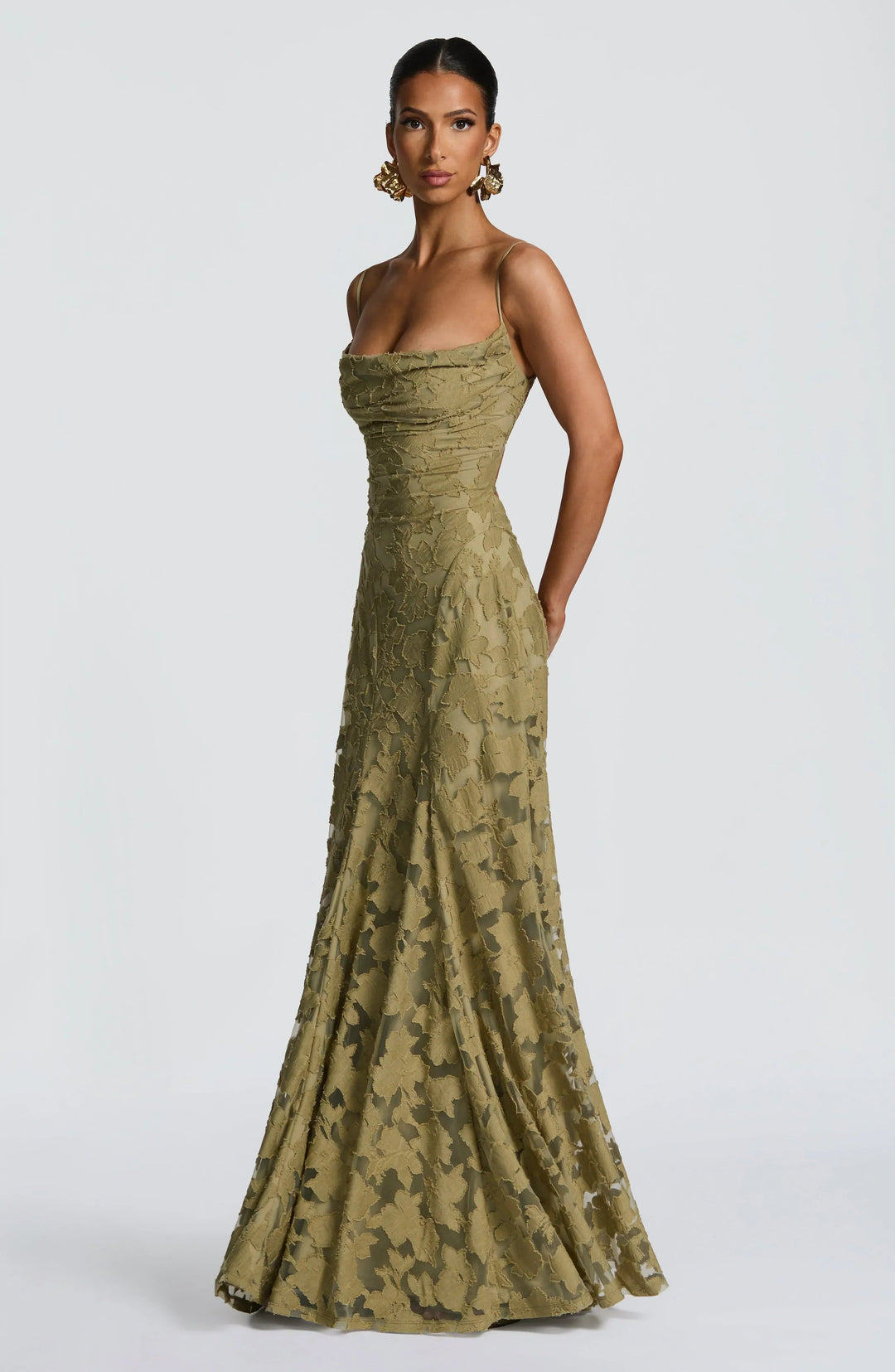 Aveline | Robe longue corset en dentelle élégante - Robe de soirée glamour 0
