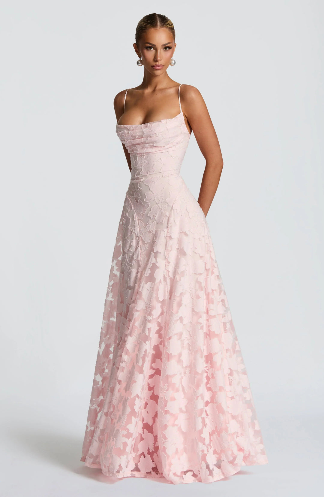 Aveline | Robe longue corset en dentelle élégante - Robe de soirée glamour 10