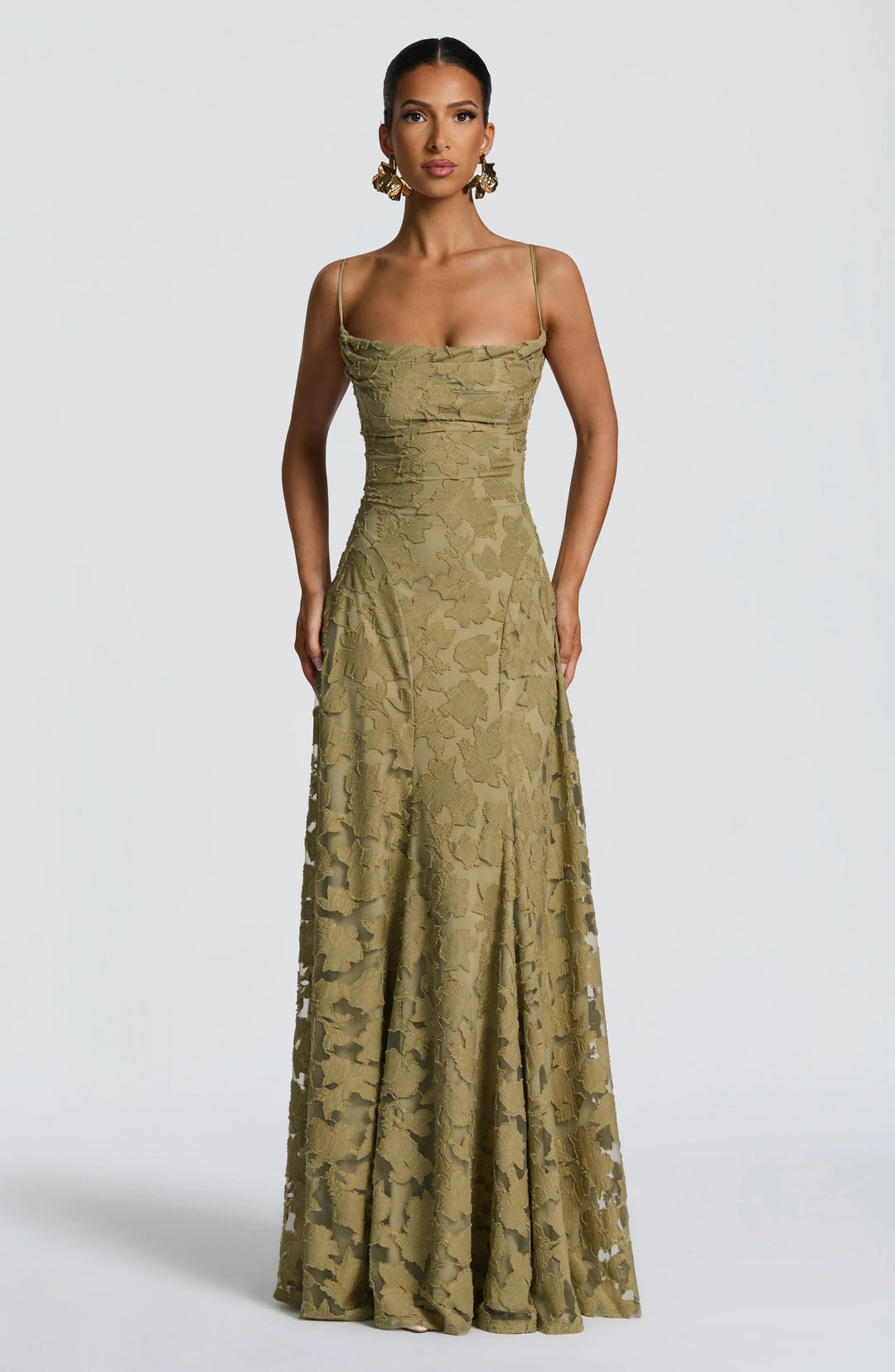 Aveline | Robe longue corset en dentelle élégante - Robe de soirée glamour 2