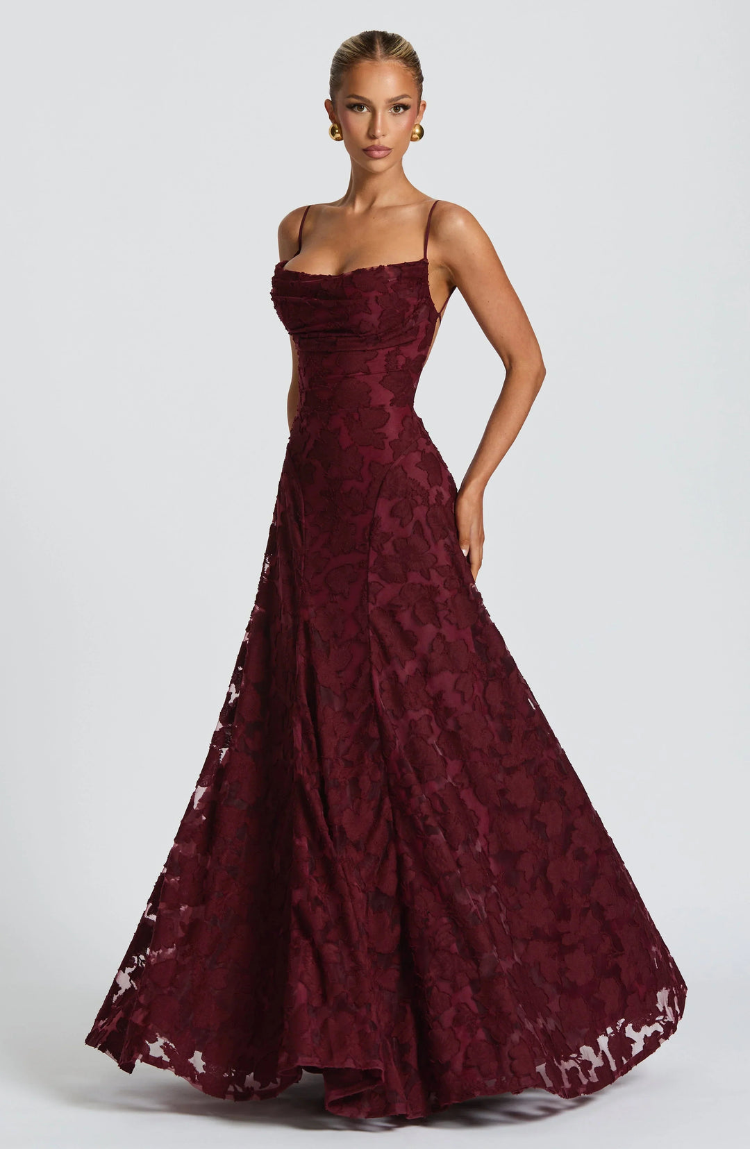 Aveline | Robe longue corset en dentelle élégante - Robe de soirée glamour 6