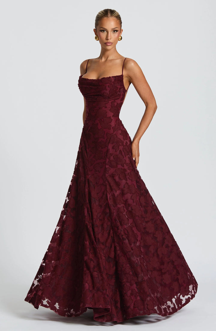 Aveline | Robe longue corset en dentelle élégante - Robe de soirée glamour 6