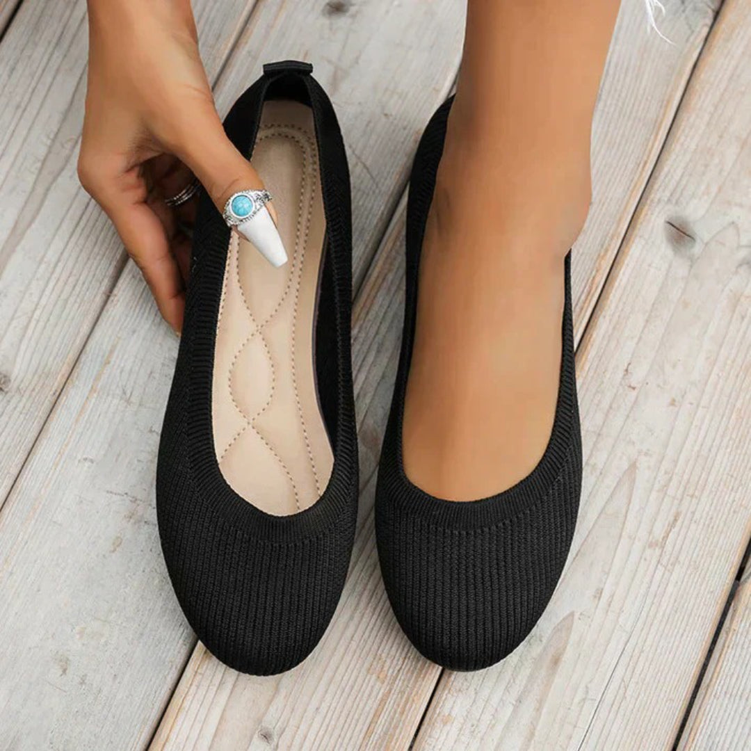 Ballerines à enfiler avec semelle intérieure matelassée 0