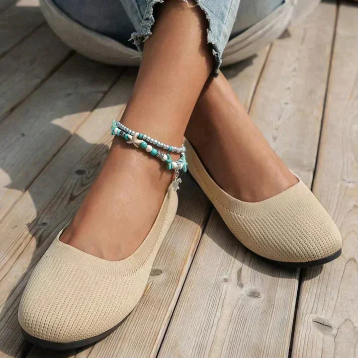 Ballerines à enfiler avec semelle intérieure matelassée 1