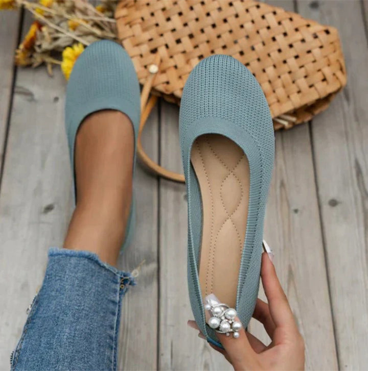 Ballerines à enfiler avec semelle intérieure matelassée 10