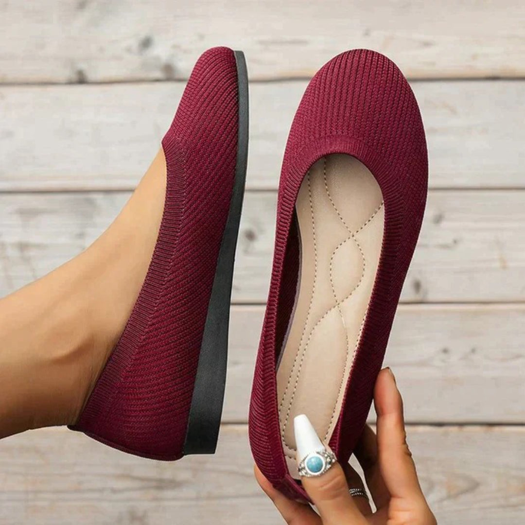 Ballerines à enfiler avec semelle intérieure matelassée 4
