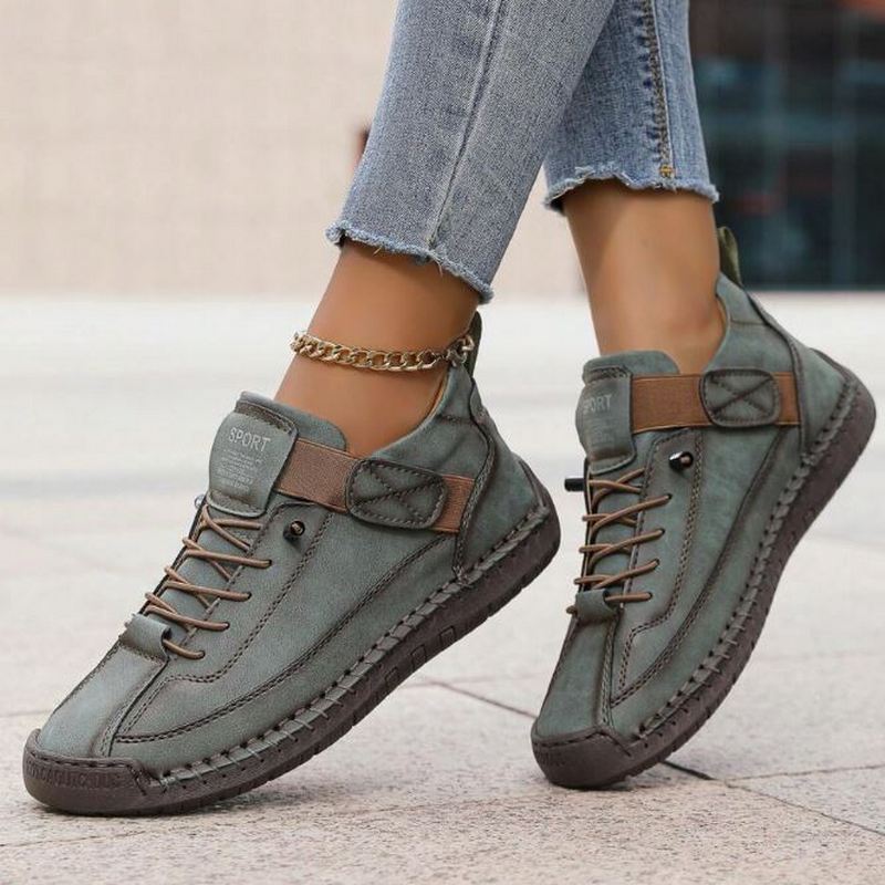 Baskets pour femmes | Semelle orthopédique et fermeture velcro 8