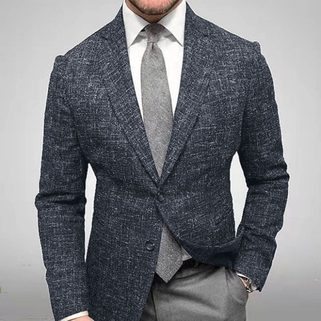 Blazer en lin pour homme, tenue formelle et décontractée, léger 10